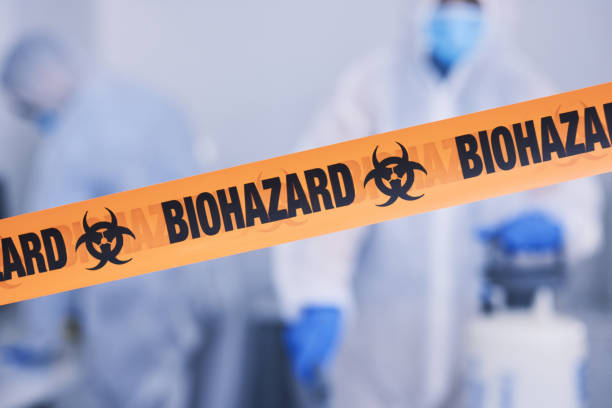 Professional Biohazard technician working in Annandale, VA